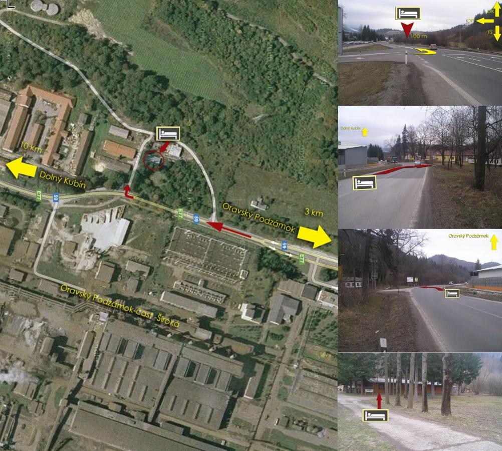 Turisticka Ubytovna Forgac Oravsky Podzamok Exterior photo